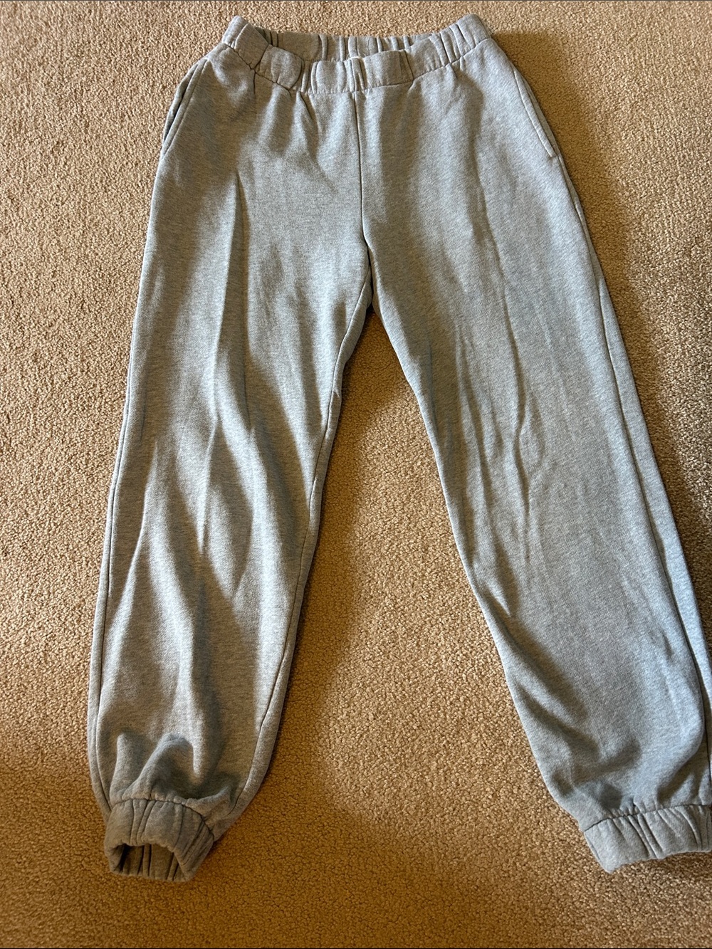 John Galt Gray pocketed sweatpants